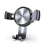 UGREEN Handyhalterung Auto Lüftung Autohalterung Handy Halterung Schwerkraft KFZ Handy Halter für Auto kompatibel mit iPhone 11 Pro Max SE XR, Galaxy S20 A50, Huawei P30 P20 Pro, Navi bis 7 Zoll