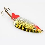 DRS Blinker Wobbler Spinner 90mm für Hecht Zander Barsch