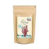 ALGENLADEN BIO Dulse Pulver - 250g | Lappentang | Rotalgen aus dem Atlantik | Rohkost | Vegan