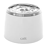 Catit 'Fresh & Clear' Trinkbrunnen mit Edelstahleinsatz, 2 Liter