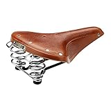 Brooks B67 S Damen Fahrrad Leder Sattel Touring, B67 S, Farbe honig