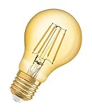 OSRAM LED Vintage Edition 1906, Sockel: E27, Nicht Dimmbar, Warmweiß, Filament Gold