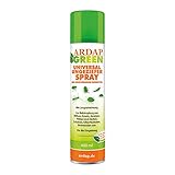 ARDAP GREEN Spray 400ml - Natürliches Ungeziefermittel mit Kieselgur, Hocheffektiv gegen Rote Vogelmilben & kriechende Insekten
