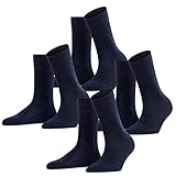 FALKE Damen Socken London Sensitive 4er Pack, Größe:39-42;Farbe:Dark Navy (6379)