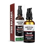 Bartöl (50ml) · BROOKLYN SOAP COMPANY · Bart Öl für die tägliche Bartpflege von 3-Tage-Bart oder Vollbart · Beard Oil als Geschenk für Männer und für die Reise ✓