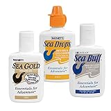 McNett Antibeschlagmittel-Set Sea Drops, Sea Gold, Sea Buff