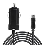 Wicked Chili miniUSB KFZ Ladekabel extra lang 150cm für Smartphones, Tablets und Navigationsgeräte (Kabellänge: 1,5 m, 12/24V, 1,000mAh, LED)