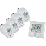 Homematic IP Set Heizen Basic L mit 4X Heizkörperthermostat und 1x Wandthermostat