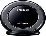 Samsung EP-NG930 Induktive Schnellladestation Qi-Charger Kompatibel mit Samsung Galaxy S7/S7 Edge, Schwarz