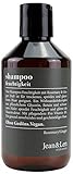Jean & Len Shampoo Feuchtigkeit, Rosemary & Ginger, Feuchtigkeitsspender für trockenes, sprödes Haar, ohne Parabene und Silikone, 300 ml, 2903100101