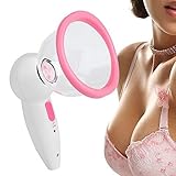 S Electric Breast Massager, Enhancer Elektrische Brustvergrößerung Tasse BH Pumpe, Busen Saugschalen zur schnellen Brustvergrößerung, Elektrische Brustvergrößerungs Gerät Vakuumsauger