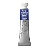 Winsor & Newton 0102263 Professional Watercolours (feinste Künstler Aquarellfarbe - 5ml Tube höchstmöglicher Pigmentierung, ausgezeichneter Lichtechtheit) französisch ultramarin