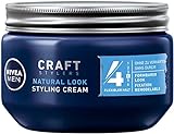 NIVEA MEN Styling Cream im 1er Pack (1 x 150ml), Haarcreme für formbaren Halt ohne zu verhärten, flexibles Haargel für einen Natural Look