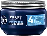 NIVEA MEN Styling Cream im 1er Pack (1 x 150ml), Haarcreme für formbaren Halt ohne zu verhärten, flexibles Haargel für einen Natural Look