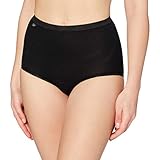 Sloggi Damen Slip / Maxislip, 4er-Pack, Black (Black), Size 30