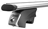 Atera 048522 RTD Träger für Fahrzeuge mit direktaufliegender Reling, Aero-Profil Tragrohr: Profil 80 x 30 mm 122 cm