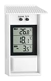 TFA Dostmann Digitales Maxima-Minima-Thermometer, wetterfest, für innen oder außen geeignet