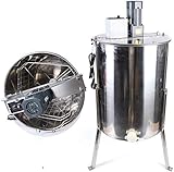 DiLiBee elektrische Honigschleuder 4 Rahmen Waben Honig Edelstahl Imkerei Schleuder