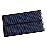 LOVIVER Hocheffizientes monokristallines Solarmodul 12V 3W - 1W - 6V