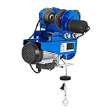 MSW - Laufkatze PROCAT 300-160 Watt - bis zu 300 kg Hebeleistung - Stromaufnahme 230V/5,1 Ampere - Elektromotor mit 1300 Watt - Kabelzugentlastung