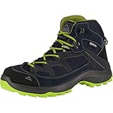 McKINLEY Herren Discover Mid AQX Trekking- & Wanderstiefel, Blau (Navy Dark/Green Lime 905), 42 EU