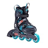 K2 Inline Skates RAIDER BOA Für Jungen Mit K2 Softboot, Black - Turquoise, 30E0201