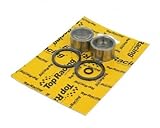 top-racing Bremssattel Reparatursatz 28 x 17 mm für Grimeca Hinterrad Scheibenbremse für PEUGEOT Jetforce 50 C-TECH