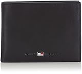 Tommy Hilfiger Herren JOHNSON CC AND COIN POCKET Mappe, Schwarz (Black 002), 14x10x2 cm (B x H x T)