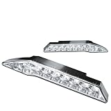 AEG 97141 LED Tagfahrlicht LK 18, sportliche Form, 2 x 18 Power LED in Doppelreihe 12 und 24 Volt, ECE R7 und R87