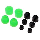 perfk 10 pcs Skateboard Buchsen Longboard Hardware Kit