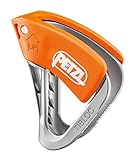 Petzl TIBLOC Ultraleichte Behelfsseilklemme SMD SL,Mehrfarbig (Orange/Grau)