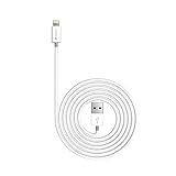 Kanex Lightning Kabel (1,2m) in weiß [MFI zertifiziert] für Apple iPhone Xs/Xs Max/XR/X/5/5S/5C/SE/6/6S/8/6 Plus/6S Plus/7/7 Plus/8 Plus, iPad Pro/4/Air/Air 2/mini 4/9,7' (2017 & 2018)