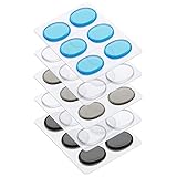 EXCEART 30-Teilige Trommel-Dämpfer-Gel-Pads Silikon-Trommel-Schalldämpfer Ungiftig Weiche-Trommel-Dämpfer Trommel-Dämpfer-Gel-Pads Dämpfungsdämpfer für Die Klangregelung Des Schlagzeugs