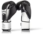 Paffen Sport FIT Boxhandschuhe für das Training; schwarz/weiß; 6UZ