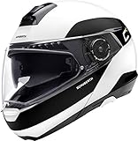 Schuberth C4 Pro Fragment Klapphelm Weiß/Schwarz L (59)