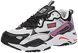 FILA Herren Ray Tracer 2 NXT Turnschuh, Schwarz/Rot Orange/Chinesisch Violett, 47.5 EU