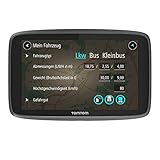 TomTom LKW Navigationsgerät GO Professional 6250 (6 Zoll, Sonderziele und Routen für LKW, Stauvermeidung dank TomTom Traffic, Karten-Updates Europa, Updates über Wi-Fi, hochwertige Halterung)