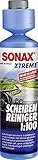 SONAX 02711410-544 XTREME ScheibenReiniger (250 ml) sorgt sekundenschnell für klare Sicht | Art-Nr. 2711410