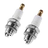 Hicello 2Pcs 25cc 52cc 62cc Kettensäge Freischneider Zündkerze für 2 Takt Motor MS180 MS250 MS070 Husquarna 365 Trimmer 260 430 520