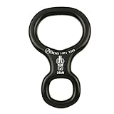Abseilachter SMALL BLACK Farbe Schwarz