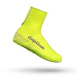 GripGrab Ride wasserdichte Winddichte Fahrrad Überschuhe | Unisex Radsport Überzieher/Gamaschen für Regen Wetter, Gelb Hi-Vis, M (40-41)