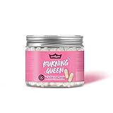 GymQueen Burning Queen 60 Kapseln / mit 42mg Koffein pro Tagesdosis / enthält Garcinia Cambogia-, Guarana- und Grünen Kaffee-Extrakt sowie Aminosäuren / für den extra Koffein-Boost