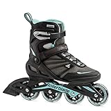 Rollerblade Damen ZETRABLADE W Inline-Skate, SCHWARZ/HELLBLAU, 250