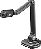 JOURIST DC80 Dokumentenkamera und Visualizer mit 8 MP, bis zu A3-Vorlagen, für Fernunterricht, Live-Demo, Webkonferenzen mit Zoom, Skype, Teams, OBS, G-Suite, Seesaw. Für Windows und macOS.