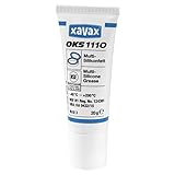 Xavax Multi Silikonfett OKS 1110 zur Pflege von Kaffeevollautomaten, Armaturen und Dichtungen, lebensmittelecht, transparent, 20 g