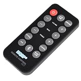 HQRP Fernbedienung kompatibel mit Philips 996510054954, 996510050576, 996510063326, CSS2123, CSS2123B/F7, CAS2123, CAS2123B/F7 Soundbar Lautsprecher System Controller + HQRP Untersetzer