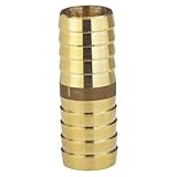 Gardena Reparatur-Röhrchen: Gartenschlauch-Zubehör aus Messing, zur Schlauchreparatur bzw. -verlängerung von 19 mm (3/4 Zoll)-Schläuchen (7181-20)