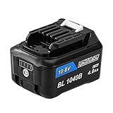 Dosctt BL1040B 10.8V 4.0Ah Ersatzakku für Makita BL1040B BL1040 BL1015 197402-0 197390-1 DF331 DF331D DF331DSMJ (mit LED Indikator)