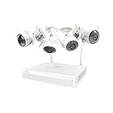 EZVIZ Wireless Kit, Überwachungskameras, Überwachungssystem der neuesten Generation, 2,4-GHz-WLAN, Zugriff auf max. 8 drahtlose Kameras, Full HD 1080p WLAN-Kamera mit Nachtsicht, Weiß