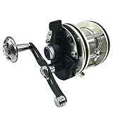 MEGA Fishing Norwegen Ultra Vollmetall Multirolle 8000er - Meeres Trolling Rolle/Angelrolle/Meeresrolle